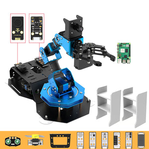 Hiwonder ArmPi FPV 5DOF Robotic Arm Developer Kit Raspberry Pi 5 (8GB) &amp; Voice Interaction &amp; Sensors