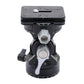 DV02P Portable Hydraulic Gimbal with Handle Bird Watching 2D Camera Gimbal 2.5KG Load Capacity