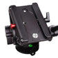 DV80 Professional Bird Watching Aluminum Alloy Hydraulic Camera Gimbal 15KG Load Capacity with Detachable Handle