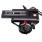 DV80 Professional Bird Watching Aluminum Alloy Hydraulic Camera Gimbal 15KG Load Capacity with Detachable Handle