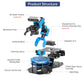 Hiwonder ArmPi Ultra Robot Arm Advanced Version with Depth Camera, AI Voice Interaction and Raspberry Pi 5 (8GB)