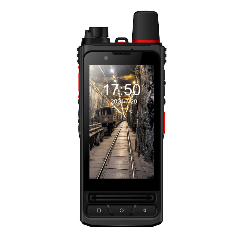 HamGeek ZELLO F5 4G Global POC Handheld Walkie Talkie GPS Positioning NFC Inspection IP68 Waterproof for Android 12