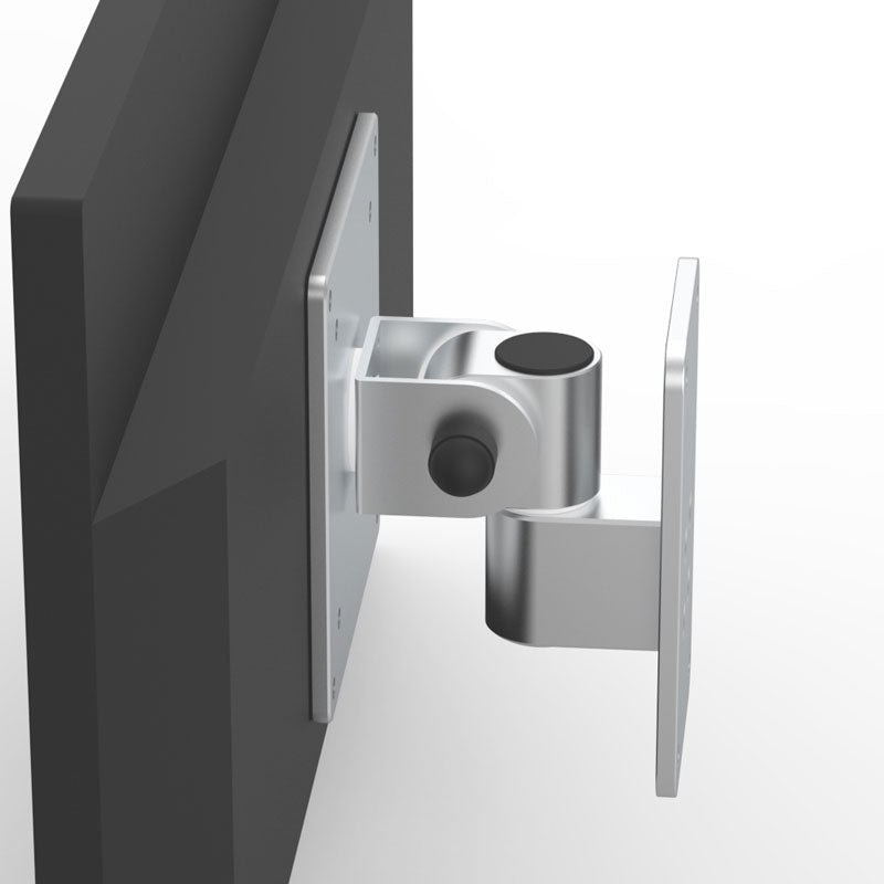 XSZ02 Aluminum Alloy Monitor Bracket Wall Mount Flexible Monitor Holder with 10KG Load Capacity (No Rotating Arm)