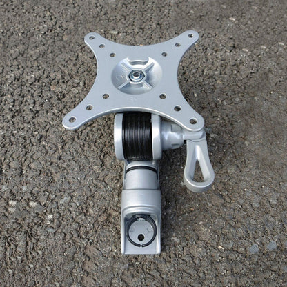 WLB273 Rotatable Monitor Wall Mount Bracket with 15KG Load Capacity for 10-17 Inches TVs/Computers Installation