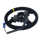 SIMDID 320mm/12.6" GTW Steering Wheel Racing Simulator for Quick Release with 70mm/2.8" Hole Spacing