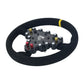 SIMDID 320mm/12.6" GTW Steering Wheel Racing Simulator for Quick Release with 70mm/2.8" Hole Spacing