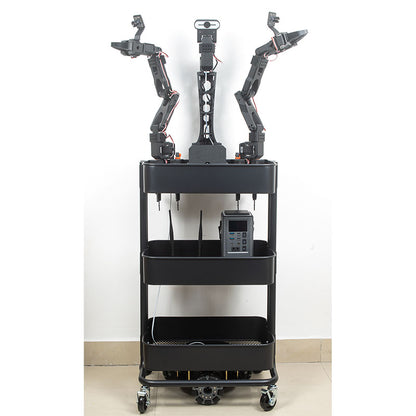 XLeRobot SO-ARM101 Mobile Robot (XLeRobot Expansion Kit + 2 Follower Arms + Chassis + Cart)