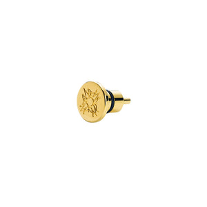 1PCS Cayin Custom 6.35mm Headphone Jack Dust Plug Gold-plated Brass Plug for Music Players and Headphone Amplifiers