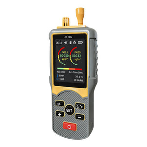 JD-3005 5-Channel Handheld Dust Particle Counter 0.3um/2.5um/10um Support PM2.5/PM10 Density Detection