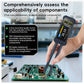 JD-1795 Intelligent LCR Tweezers Bridge Capacitor/Resistor/Inductor/Diode/On-off Tester Support Auto-recognition