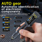 JD-1795 Intelligent LCR Tweezers Bridge Capacitor/Resistor/Inductor/Diode/On-off Tester Support Auto-recognition