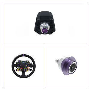 CONSPIT ARES APEX 8Nm Direct Drive Wheel Base + 12.2" 310 Apex Steering Wheel + CDR Quick Release