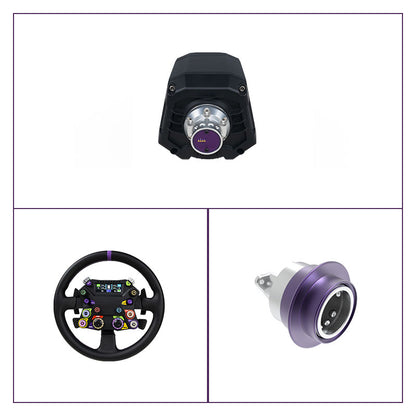 CONSPIT ARES APEX 8Nm Direct Drive Wheel Base + 12.2-Inch 310 Apex Steering Wheel + CDR Quick Release