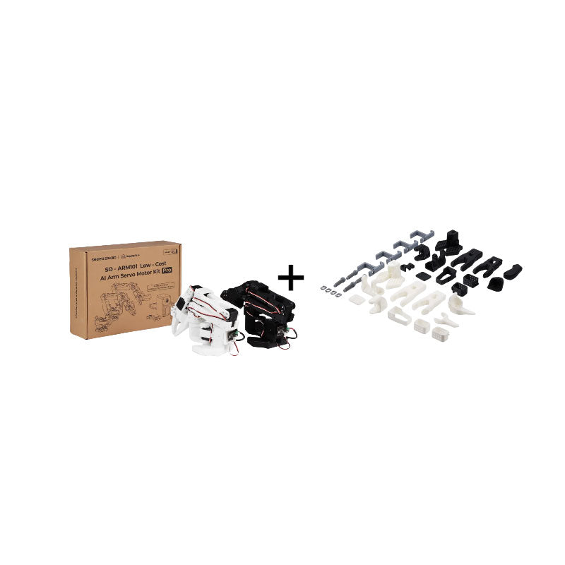 SOARM101-Pro Opensource 6DOF Mechanical Arm DIY Kit 30kg.cm AI Arm with 3D Printed Parts Compatible with Hugging Face LeRobot