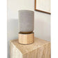 B&O Beosound Balance 360-Degree Speaker 850W Bluetooth Speaker (Natural Oak and Gold Fabric Cover)