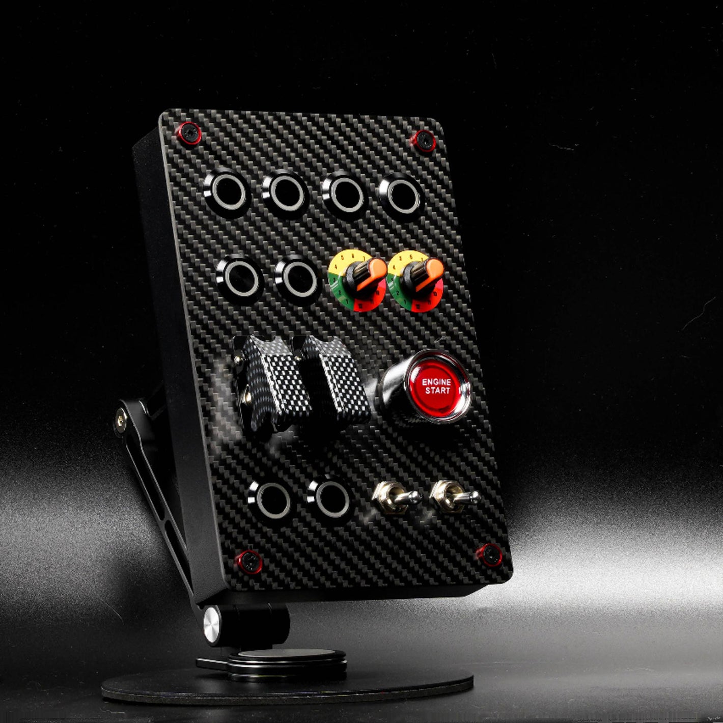 SIMNANMU-BOX-V6 Sim Racing Button Box for Euro Truck Simulator, Assetto Corsa, iRacing, and Horizon
