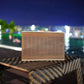 Beosound Level 105W Portable Wifi Speaker Bluetooth 5.0 Home Speaker (Gold Frame and Light Oak Cover)