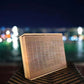 Beosound Level 105W Portable Wifi Speaker Bluetooth 5.0 Home Speaker (Gold Frame and Light Oak Cover)