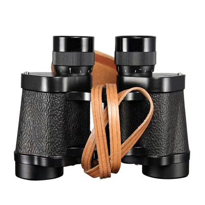 Black 62 Type 8X 20MM Eyepiece + 30MM Objective Lens Portable All Metal Binocular Outdoor Telescope