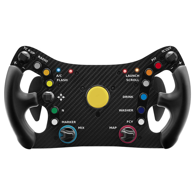 Original 12.2-Inch F488 GT3 Sim Racing Wheel Rim 488 GT3 Wheel Add-On with Adjustable Paddle Shifters