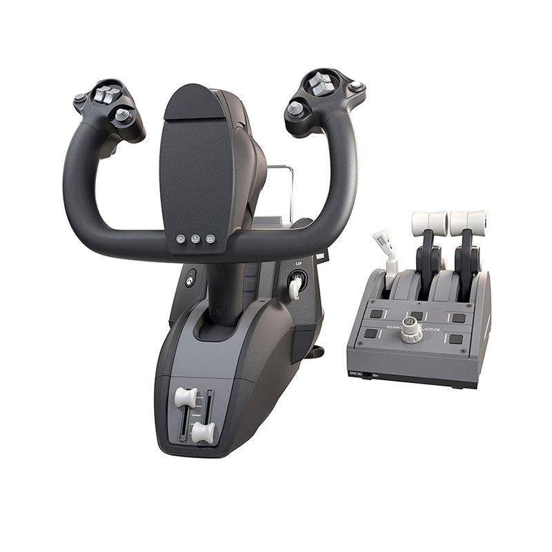 Original TCA Yoke Pack Boeing Edition (TCA Yoke + TCA Quadrant) for Thrustmaster, Xbox and PC
