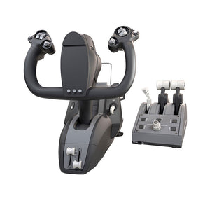 Original TCA Yoke Pack Boeing Edition (TCA Yoke + TCA Quadrant) for Thrustmaster, Xbox and PC