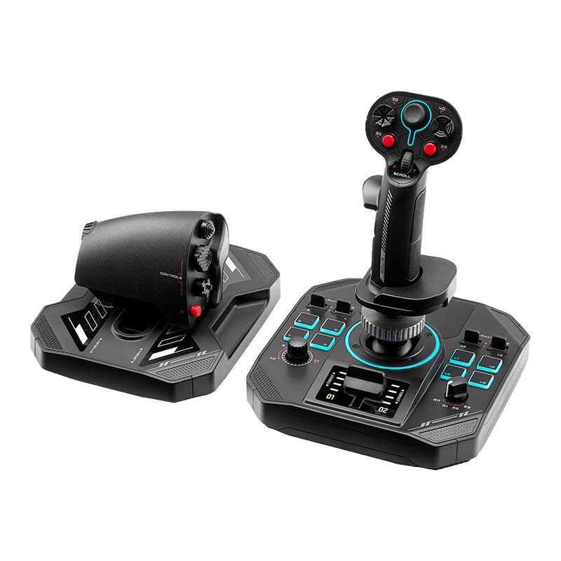 Original Sol-R 4 Hotas SOL-R4 Flight Joystick and Throttle to Dominate the Airspace and Beyond