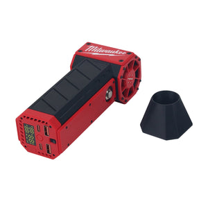 HamGeek HG-40 56m/s Violent Fan Turbo Fan w/ 500g+ Wind Pressure &amp; Screen Displaying Electric Quantity