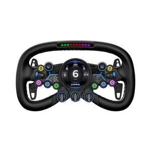 MOZA Vision GS Steering Wheel Racing Game Simulator Customizable UI System with 2.85-inch Touch Screen