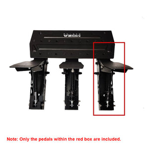Clutch Pedal Modification Kit Racing Game Simulator Hydraulic Damping Pedal Modification for MOZA R5/R9 SRP/SRP Lite