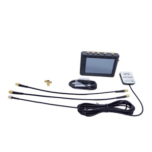 TINYGTC ZC407 0.1Hz-7GHz Handheld 12Bit High Precision Frequency Counter Built-in GNSS Disciplined Oscillator
