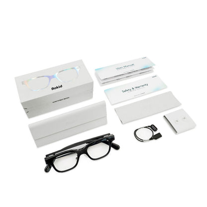 Rokid Glasses Ultra-lightweight Full-function Visual AI Glasses 2+32GB 12MP HD POV Camera Support Real-time Translation
