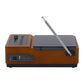 THINKYA Wood-color R02 Retro CD Player 2x1.5W Stereo FM Bi-directional Bluetooth5.0 HiFi Audio Integrated Album Player