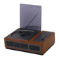 THINKYA Wood-color R02 Retro CD Player 2x1.5W Stereo FM Bi-directional Bluetooth5.0 HiFi Audio Integrated Album Player