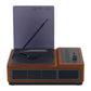 THINKYA Wood-color R02 Retro CD Player 2x1.5W Stereo FM Bi-directional Bluetooth5.0 HiFi Audio Integrated Album Player