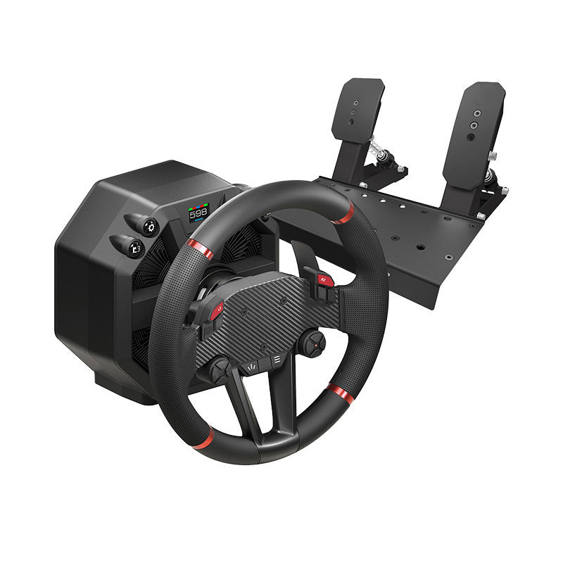 Original T598P 11.8-Inch DD Steering Wheel and 2-Pedal Sim Pedals (for Thrustmaster) T598 for PS + PC