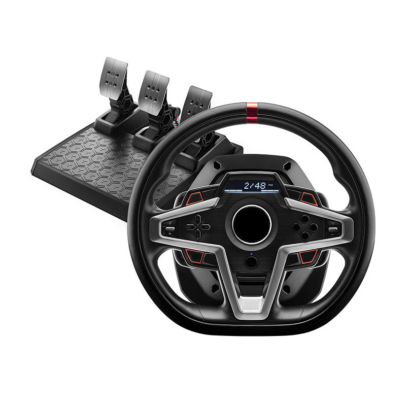 Original T248 Racing Wheel (T248P with 3 Types of Force Feedback) + Wheel Base + T3PM Pedal Set