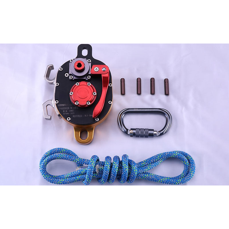 CCR-Z150 Electric Descender 10.5-11mm Rope Climbing Lift Retarder Support 90-150NM Electric Hand Drills