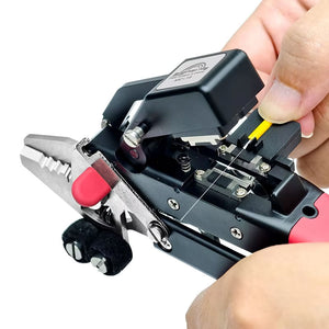 MC-16 Multifunctional Integrated Optical Fiber Stripper and Cleaver Miller Pliers One-step Fiber Cleaver
