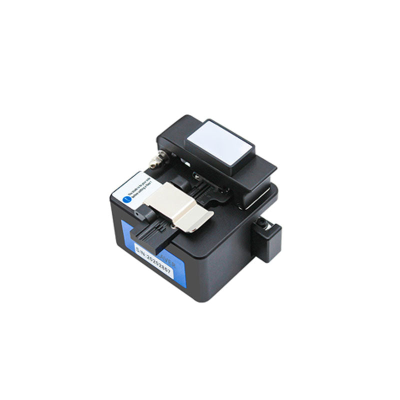 S06 High Precision Lightweight Fiber Optic Cleaver 12 Cutting Points Support Automatic Blade Reset