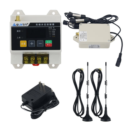 SUNTA S300-D Barrier-Free 2000M Wireless Automatic Water Level Controller (with Power Adapter)
