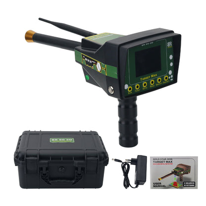 MaxGeek Gold Star BR90 3D TARGET MAX 0-1000m Long Range Gold and Metal Detector for Gold/P G/Silver/Copper/Iron/Tin/Gem