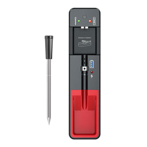 Intelligent Wireless Bluetooth Barbecue Thermometer USB Type-C IPX7 Waterproof BBQ Thermometer Support APP Control