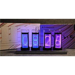 Gixie MIMI 4-Digit Glow Tube Clock NTP Timing IoT APP Control Nixie Clock Support for Bilibili Follower Number Display Function