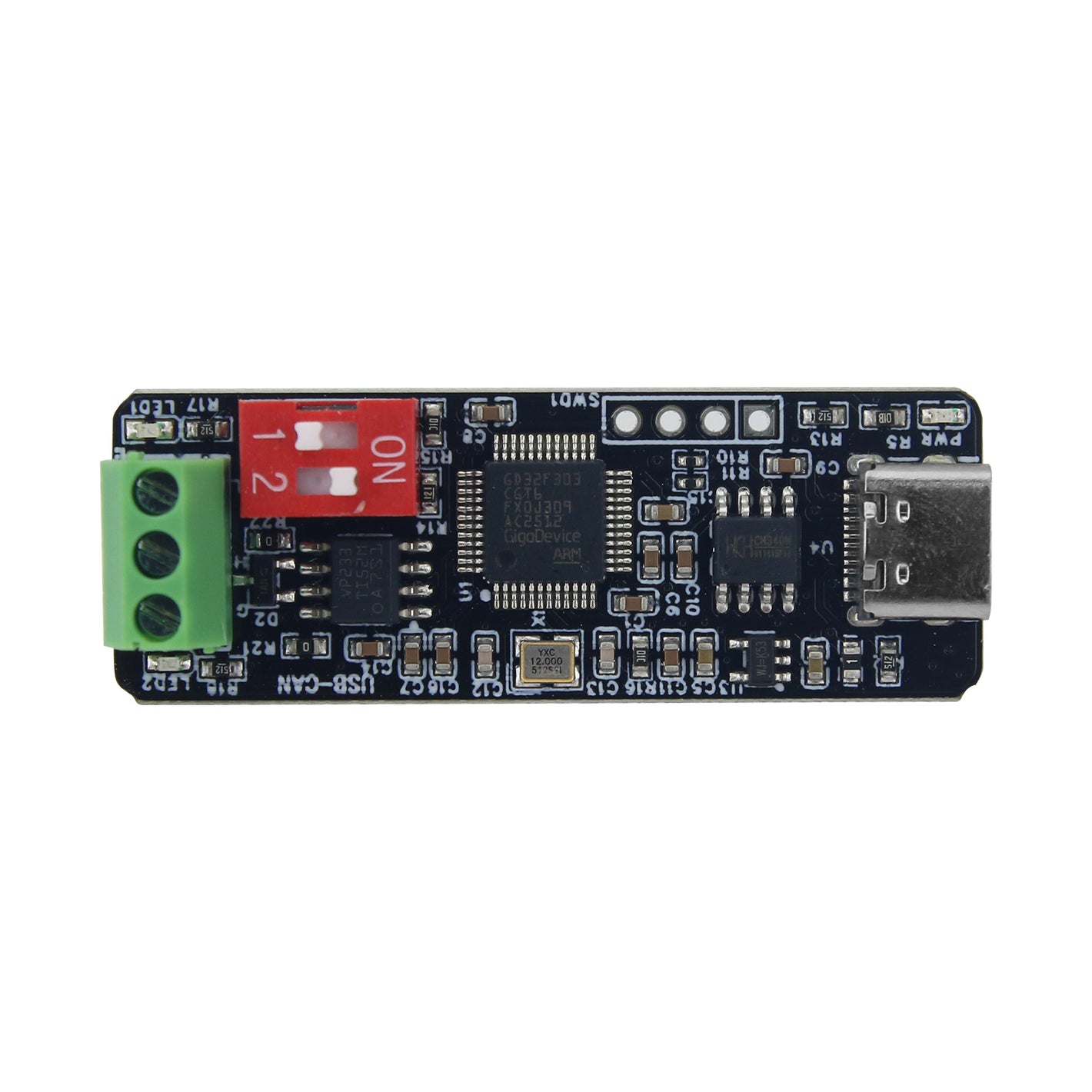 ROBSTRIDE CAN to USB Debugging Module CH340 Driving Chip Compatible with XIAOMI Micro Motor CyberGear