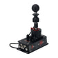 SIMVERTEX V7 SQ2/6+4R Sim Shifter Manual Shifter (Black) + Reverse Gear Kit for Manual and Sequential Shifts