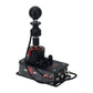 SIMVERTEX V7 SQ2/6+4R Sim Shifter Manual Shifter (Black) + Reverse Gear Kit for Manual and Sequential Shifts