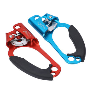 Left-hand + Right-hand Lightweight Handheld Climbing Ascender for High Attitude Operation/Hiking and Rock Climbing