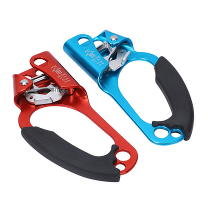 Left-hand + Right-hand Lightweight Handheld Climbing Ascender for High Attitude Operation/Hiking and Rock Climbing