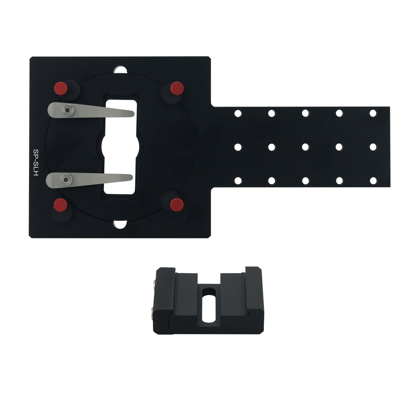 Oeabt SP-SLH Microscope Sample Clamping Bracket Glass Slide Holder Petri Dish Clamping Arm for Optics Experiment